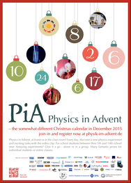 Poster of Physics in Advent 2015